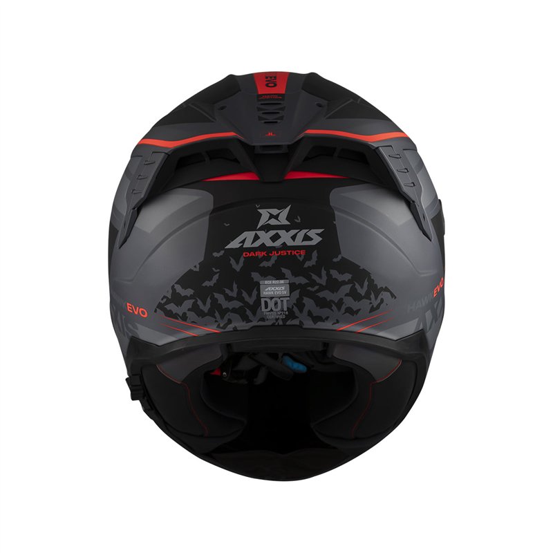 CASCO AXXIS HAWK SV EVO DARK JUSTICE C1 MATE CASCO AXXIS HAWK SV EVO DARK JUSTICE C1 MATE